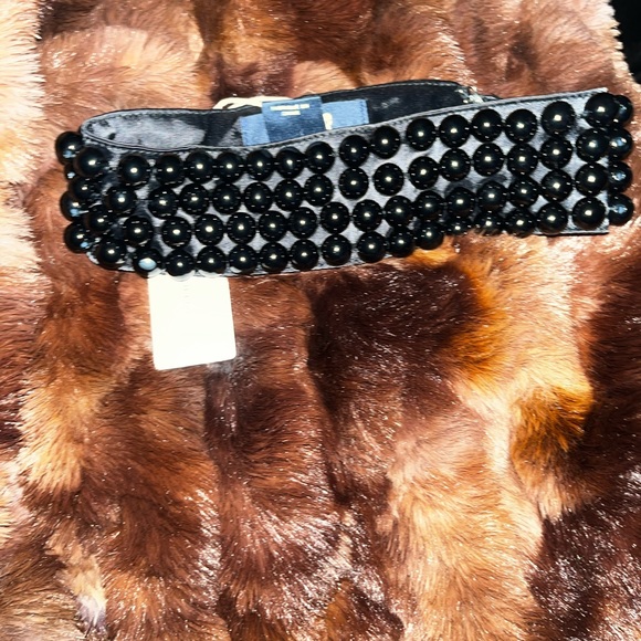 Maeuve Beaded Black Chocker NWT - Picture 2 of 5